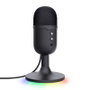 Trust GXT 234 Yunix Micrófono de superficie RGB Negro